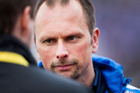 Falkenbergs assisterande tränare Jonas Axeldal