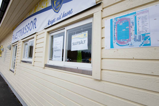 Lappen slutsålt på biljettluckan