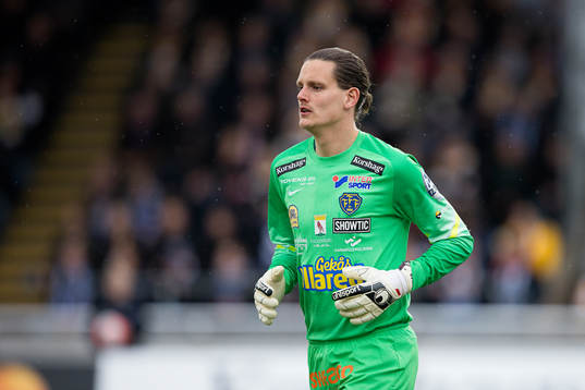 Falkenbergs målvakt Otto Martler