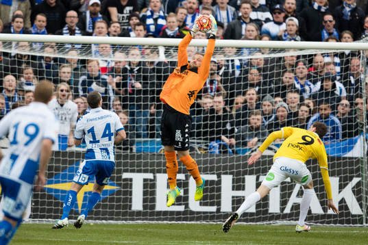 IFK Göteborgs målvakt John Alvbåge