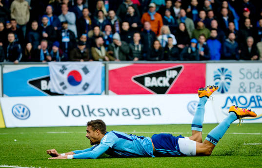 Djurgårdens Mathias Ranegie deppar