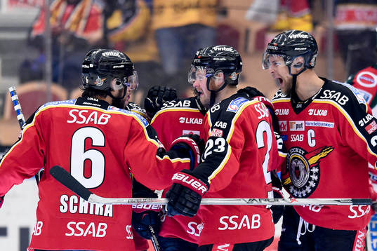 Luleås Jonathan Granström jublar