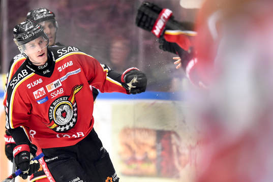 Luleås Peter Cehlarik jublar