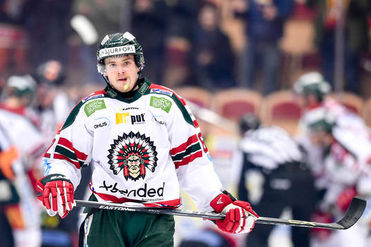 Frölundas Artturi Lehkonen deppar
