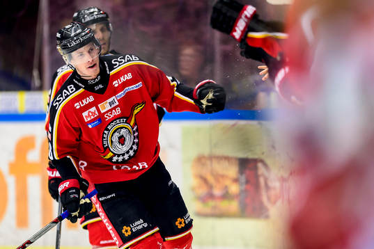 Luleås Peter Cehlarik jublar