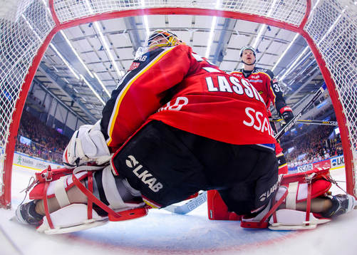 Luleås målvakt Joel Lassinantti