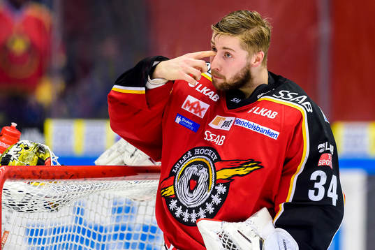 Luleås målvakt Joel Lassinantti