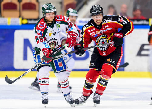 Frölundas Ryan Lasch och Luleås Johan Forsberg
