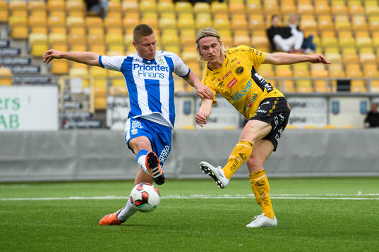 Elfsborgs Viktor Götesson IFK Göteborgs Alexander Leksell
