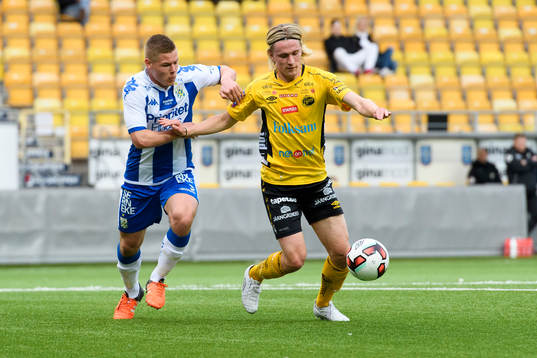 Elfsborgs Viktor Götesson och IFK Göteborgs Alexander