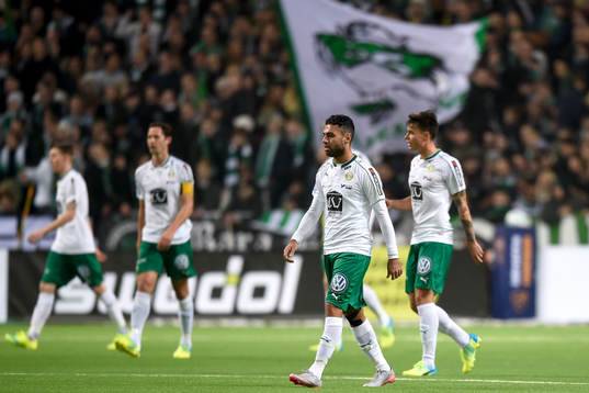 Hammarbys spelare deppar