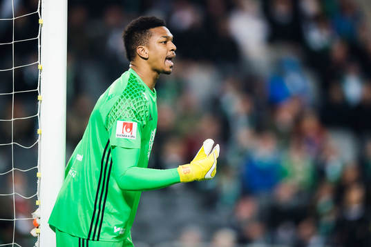 Östersunds målvakt Jamal Blackman