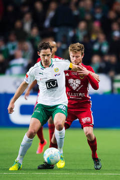 Hammarbys Philip Haglund och Östersunds Dennis Widgren