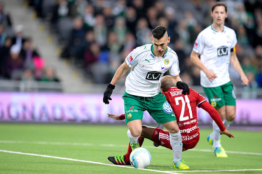 Hammarbys Alexssander Medeiros de Azeredo och Östersunds