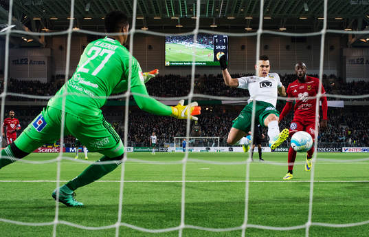 Bläddra bland fler bilder av Fotboll, Allsvenskan, Hammarby - Östersund