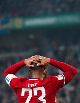Östersunds Alex Dyer deppar