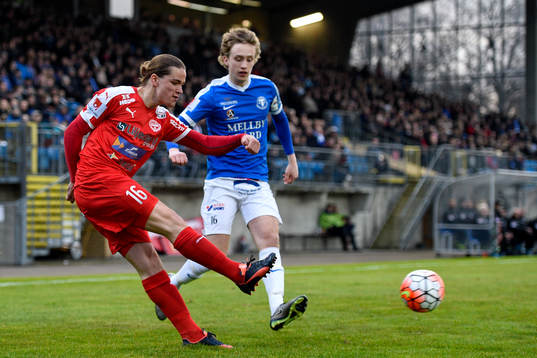 Värnamos Oskar Johansson och Trelleborgs Linus Fridolf