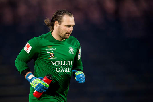 Trelleborgs målvakt Fredrik Persson