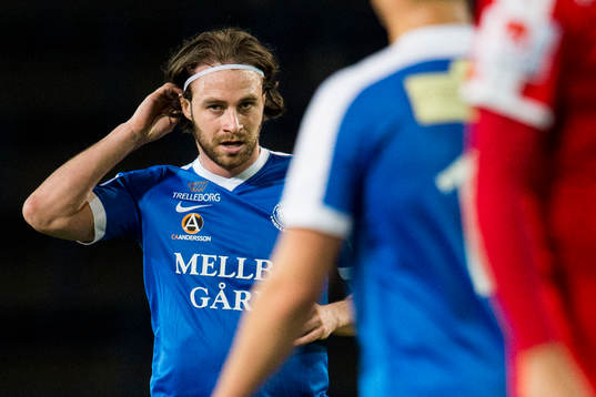Trelleborgs Robin Jacobsson deppar