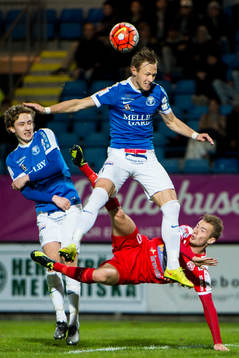 Trelleborgs Linus Fridolf och Magnus Andersson