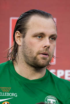 Trelleborgs målvakt Fredrik Persson