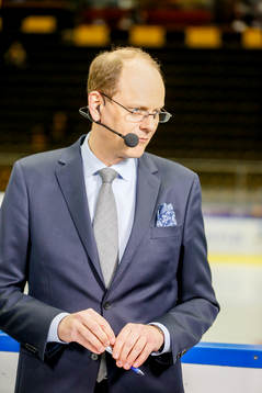 Cmores kommentator Lasse Granqvist