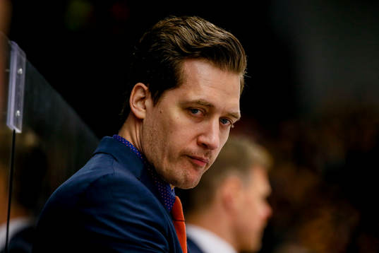 Växjös tränare Sam Hallam