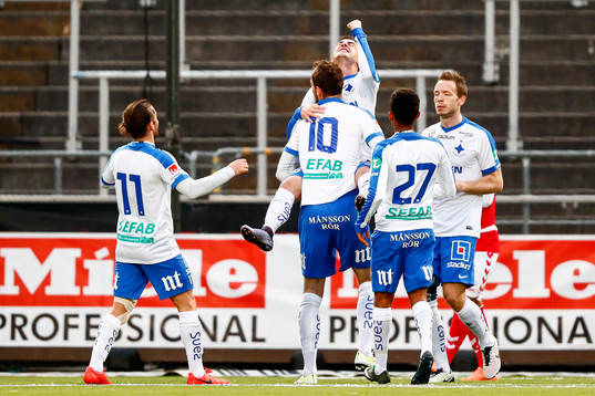 Norrköpings Nikola Tkalcic jublar