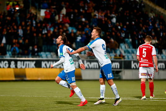 Norrköpings Christopher Nilsson Telo och Arnor Ingvi