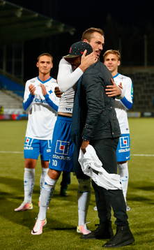 Norrköpings Emir Kujovic och Aljaji Kamara