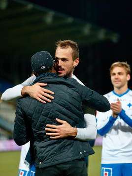 Norrköpings Emir Kujovic och Aljaji Kamara