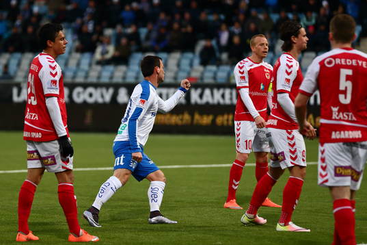 Norrköpings Nikola Tkalcic jublar