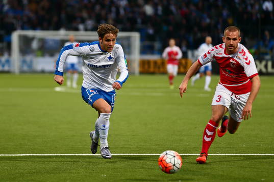 Norrköpings Christoffer Nyman och Kalmars Sebastian Starke