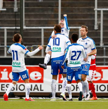 Norrköpings Nikola Tkalcic jublar