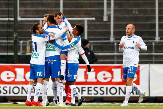 Norrköpings Nikola Tkalcic jublar