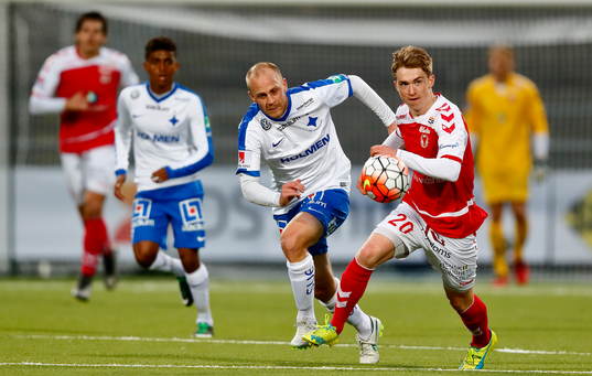 Norrköpings Daniel Sjölund och Kalmars Carl Johansson