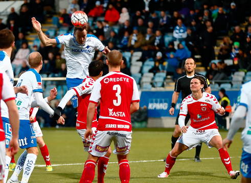 Mål 2-0 av Norrköpings Jón Gudni Fjóluson