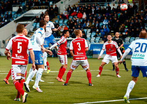 Mål 2-0 av Norrköpings Jón Gudni Fjóluson