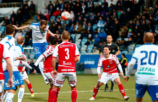 Mål 2-0 av Norrköpings Jón Gudni Fjóluson