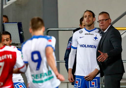 Norrköpings tränare Jan Andersson byter in Andreas