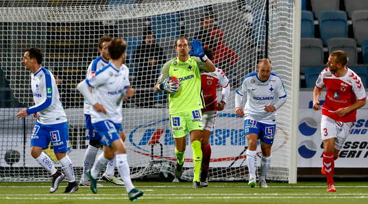 Norrköpings målvakt David Mitov Nilsson