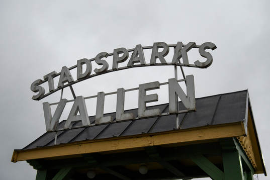 Exteriör av Stadsparksvallen