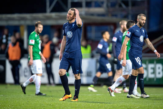 Malmö FFs Markus Rosenberg deppar