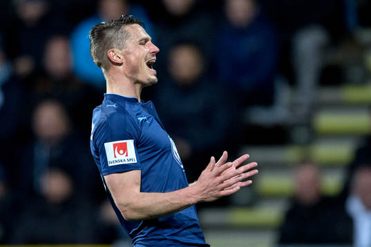 Malmö FFs Markus Rosenberg deppar