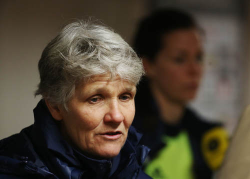 Sveriges förbundskapten Pia Sundhage