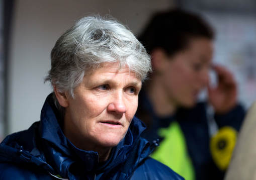 Sveriges förbundskapten Pia Sundhage