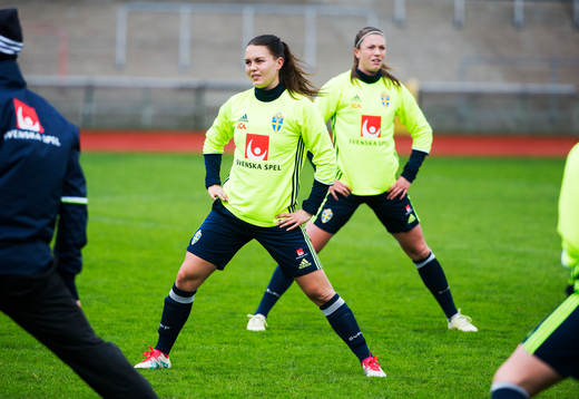 Emilia Appelqvist och Pauline Hammarlund