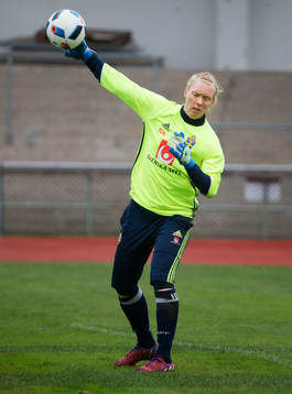 Sveriges målvakt Hedvig Lindahl