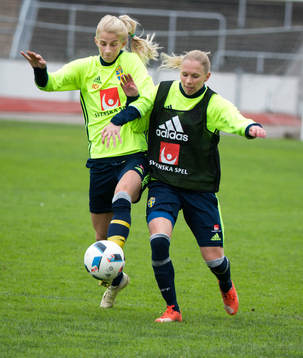 Sofia Jakobsson och Jonna Andersson