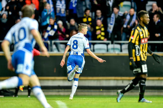 IFK Göteborgs Sören Rieks jublar